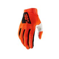  Rukavice 100% Ridefit oranžové