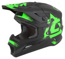 CASSIDA Prilba Cross Cup 2 Crew Junior, detská (čierna matná/zelená fluo) 2026