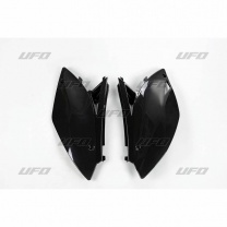 UFO PLAST Tabuľky zadné Kawasaki KXF250 2009-2012, KXF450 09-11 čierne