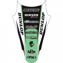 Factory Effex Polep zadného blatníky Kawasaki KXF 250 09-12, KXF 450 09-11