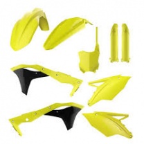 Polisport Sada plastov KAWASAKI KXF 250 17-19 FLUO