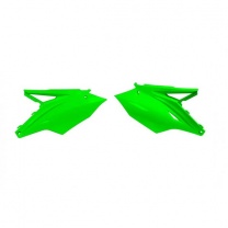 UFO PLAST Tabuľky zadné Kawasaki KXF250 2017-2020, KXF450 2016-2018 zelené