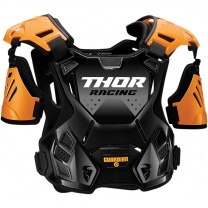  Chránič hrude detský THOR Roost Deflector oranžovo/čierny 2XS/XS