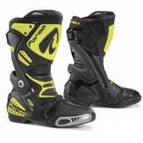 FORMA Čižmy ICE PRO čierno/žlté fluo