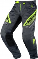  Nohavice KENNY TRACK Victory 20 detské charcoal/neon yellow
