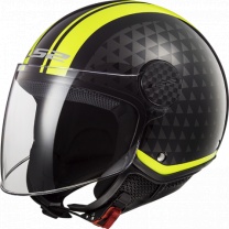  LS2 OF558 SPHERE LUX CRUSH BLACK H-V YELLOW