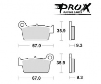Prox Zadné brzdové platničky (pár)