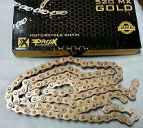 Prox racing parts Reťaz 520 MX Gold - 120 čl.