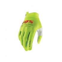 100% Rukavice 100% iTRACK fluo/zelená