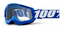 100% Okuliare STRATA 2 Modré - Číre sklo