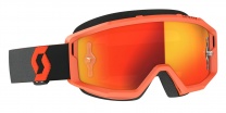 Scott Okuliare PRIMAL Oranžovo/Čierne - oranžové chrómové sklo