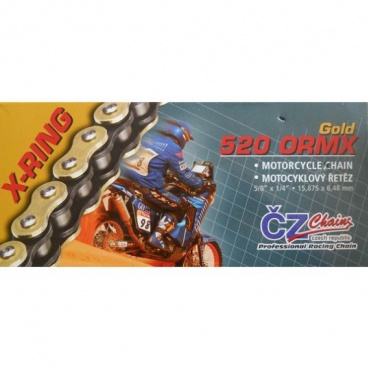 Reťaz ČZ 520 ORMX GOLD (X-Ring)