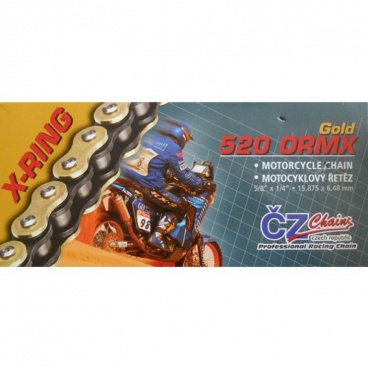Reťaz ČZ 520 ORMX GOLD (X-Ring)