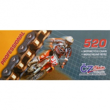 Reťaz ČZ 520 M Professional použitie pre obsahy od 125 cm3