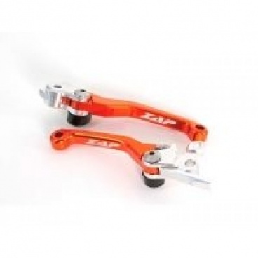 Páčky výklopné KTM, Husaberg, Husqvarna, Gas Gas oranžové - sada