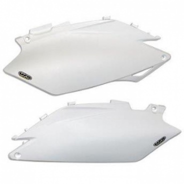 Tabuľky zadné HONDA CRF 250R 11-13/CRF 450R 11-12 biele