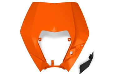 Predná maska bez svetla KTM EXC/EXC-F 2009-2013 oranžová/biela/čierna v ponuke