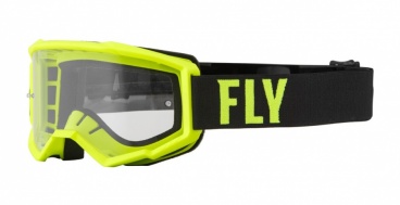 Okuliare FLY - FOCUS čierno/žlté neon