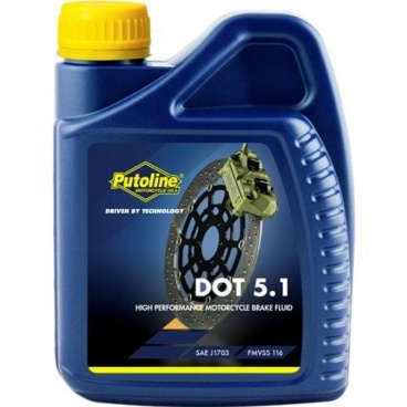 Brzdová kvapalina Putoline DOT 5.1 0,5l