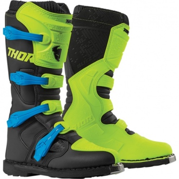 Čižmy THOR BLITZ XP FLO GREEN/BLACK BOOT