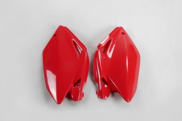 Tabuľky zadné HONDA CRF 250 (04-05) červené