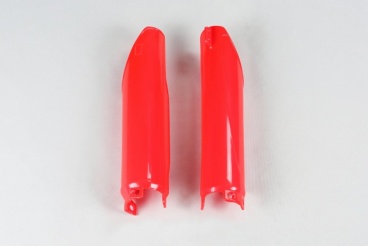 Kryty predných tlmičov Honda CR125/250/500 91-07 CRF250R 04-13 CRF250X 04-17 CRF450R 02-08 CRF450X 05-16 červená