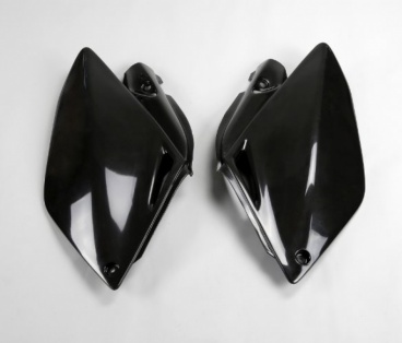 Tabuľky zadné HONDA CRF 250R 06-09 čierne