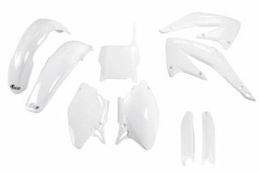 Kompletná sada plastov Honda CRF 450R 04  biela