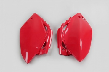 Tabuľky zadné HONDA CRF 450R 05-06 červené