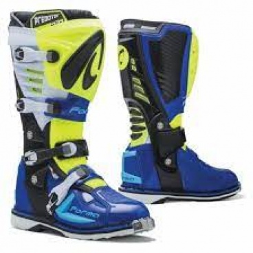 Čižmy FORMA PREDATOR 2.0 fluo žluto/bílo/modré