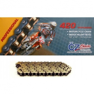 Reťaz ČZ 420 MX Gold (Professional) použitie pre obsahy od 65-85 cm3