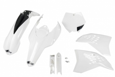 Sada plastov KTM SX/SX-F 2007-2010, EXC/EXC-F 2008-2011 biela