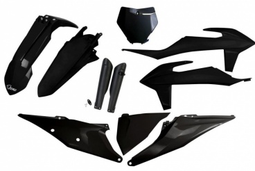 Kompletný plastový KIT KTM SX/SX-F 2019-2022 čierny
