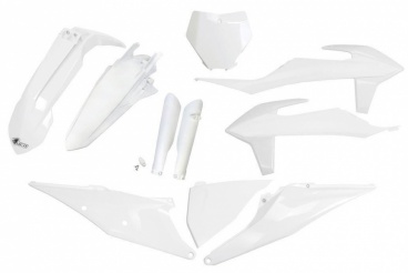 Kompletný plastový KIT KTM SX/SX-F 2019-2022 biely