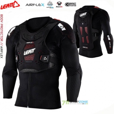 Leatt Body Protector AirFlex V22 chránič hrudi - čierny