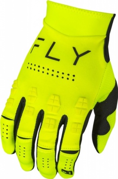  rukavice EVOLUTION DST, FLY RACING - USA 2024 (hi-vis/černá)