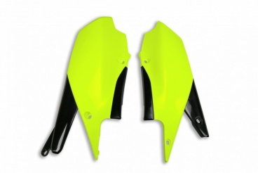Tabuľky zadné Yamaha YZF/WRF neónovo žlté
