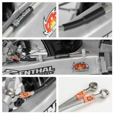 Brzdová hadica Moto-Master Yamaha YZ 125/250, YZ 250F/450F, Fantic zadná