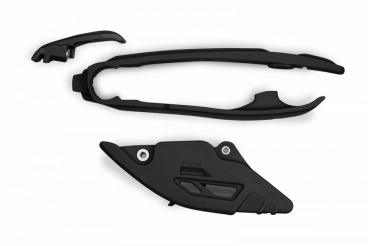 Vodítko reťaze zadné + predné Vodítko reťaze zadné + predné KTM SX/SX-F 23-, EXC/EXC-F 2024-, HUSQVARNA FC 23-, FE 24-, GAS GAS 24- čierne