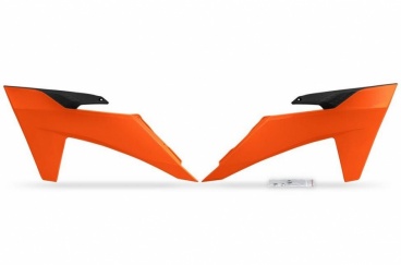 Kryty chladiča KTM SX/SX-F 23-, EXC/EXC-F 24- oranžové