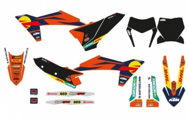 Sada nálepiek Replica Team KTM Factory SX 23-, EXC 24-