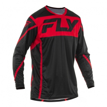 Dres FLY RACING LITE 2025 čierno/červený