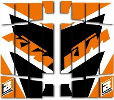 Nálepky na mriežky chladiča Dream 4 KTM SX-SXF 19-22 / EXC 20-23 *nie EXC TPI