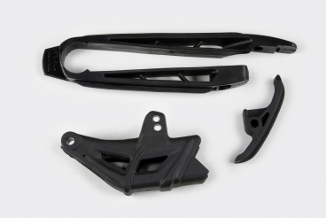 Vodítko reťaze zadné + predné KTM SX-SX-F 07-10, EXC-EXC-F 08-10 čierne