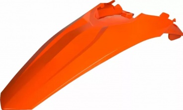 Zadný blatník KTM EXC/EXC-F 2012-2016 oranžový
