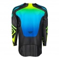 Dres FLY RACING EVOLUTION 2025 čierno/modrý/hi-vis