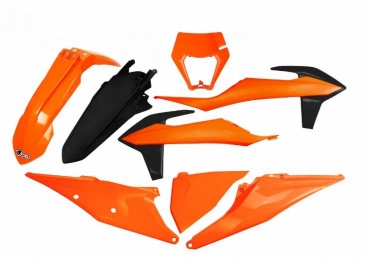 Sada plastov KTM EXC/EXC-F s prednou maskou 2020-2023 OE farba 2020