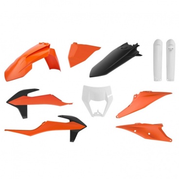 Sada plastov KTM EXC/EXC-F s prednou maskou 2020-2023 OE farba 2020