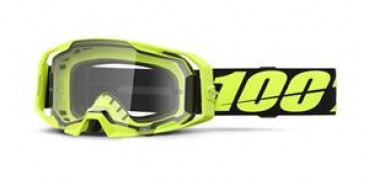 ARMATIC 100% okuliare Neon Yellow, číre plexi