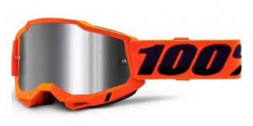 ACCURI 2, 100% okuliare Orange, zrkadlové strieborné plexi